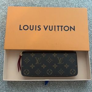 LOUIS VUITTON FUCHSIA WALLET| NEW CONDITION| +BOX